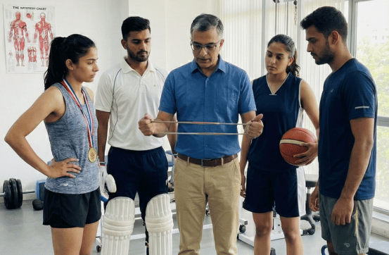 col upadhyay to sports person